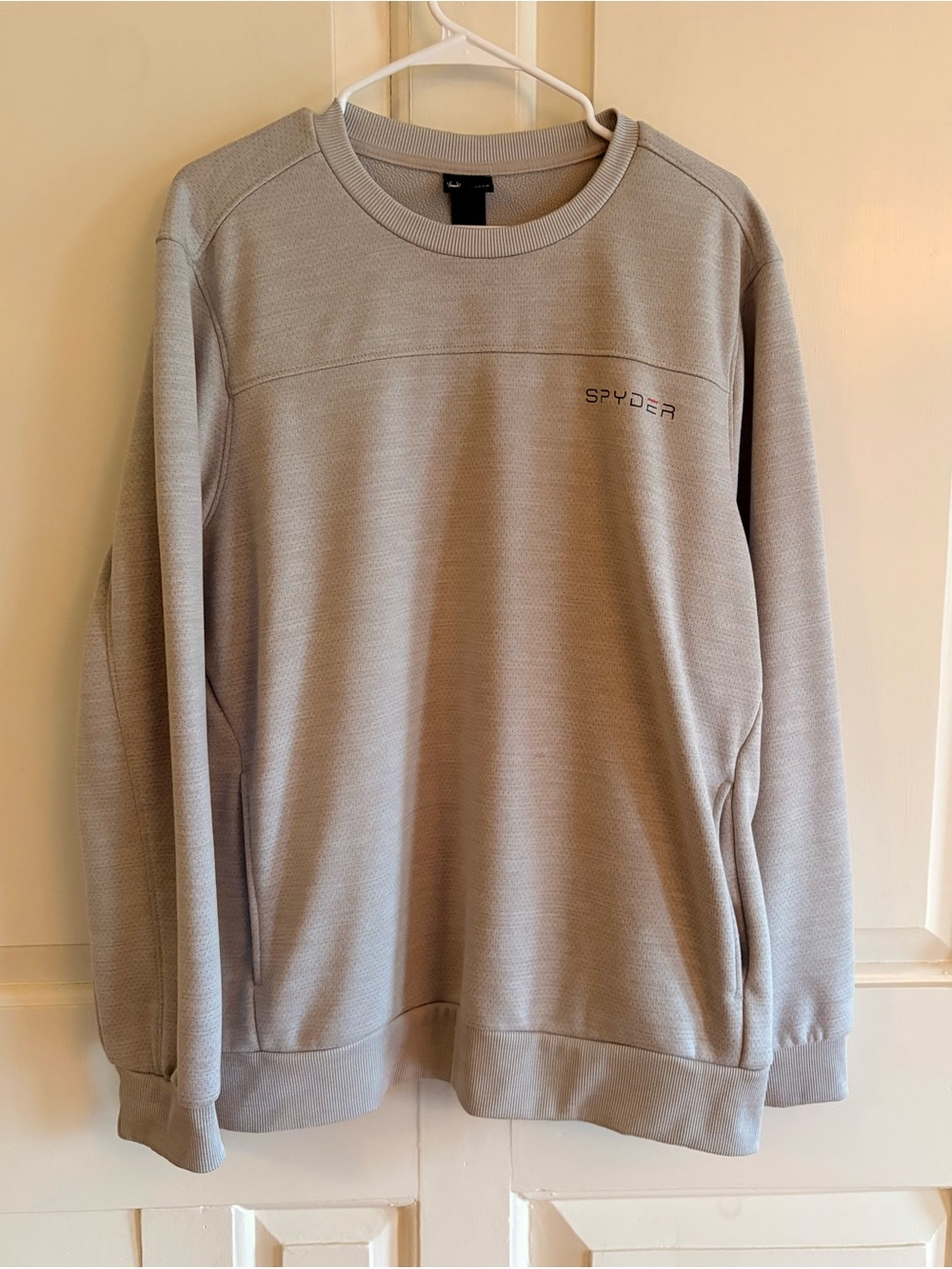 Spyder Men's Gray Active Crewneck Sweatshirt Size L